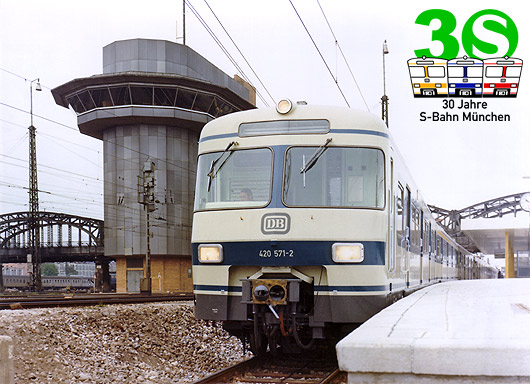 420 571-2 an der Hackerbrücke 1972